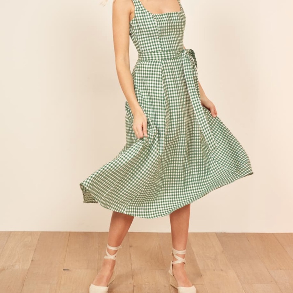 Reformation Garten Midi Dress